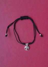 Bracelet with silver pendant
