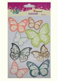 3D butterflies stickers